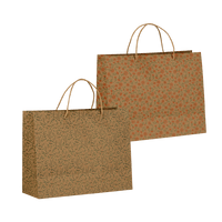 GREENS Gift bag 2 designs green - best price from Maltashopper.com CS686448-GREEN