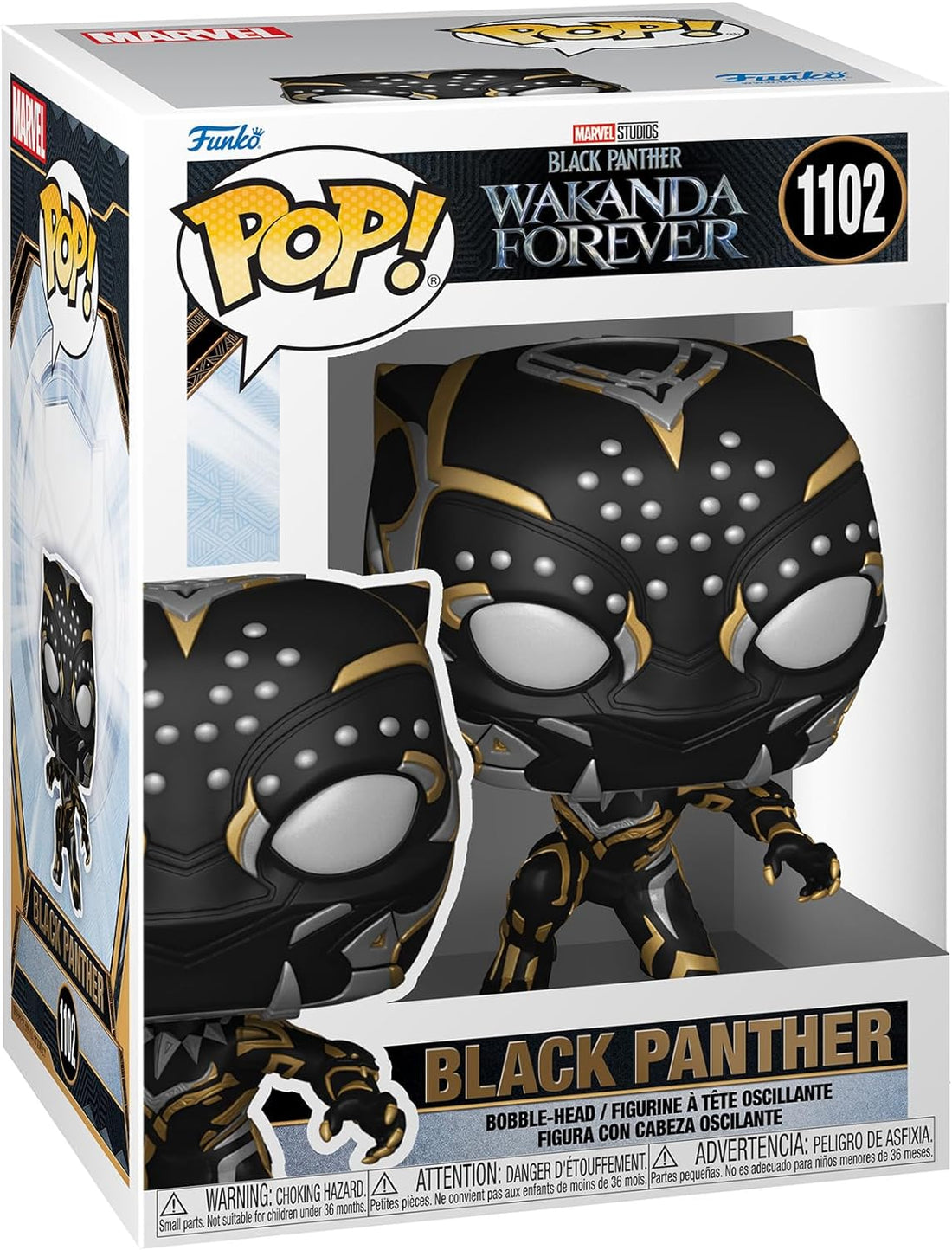 POP Marvel: BPWF- Black Panther