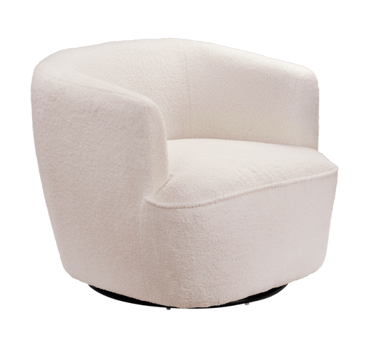 HARVEY White armchair - best price from Maltashopper.com CS681737