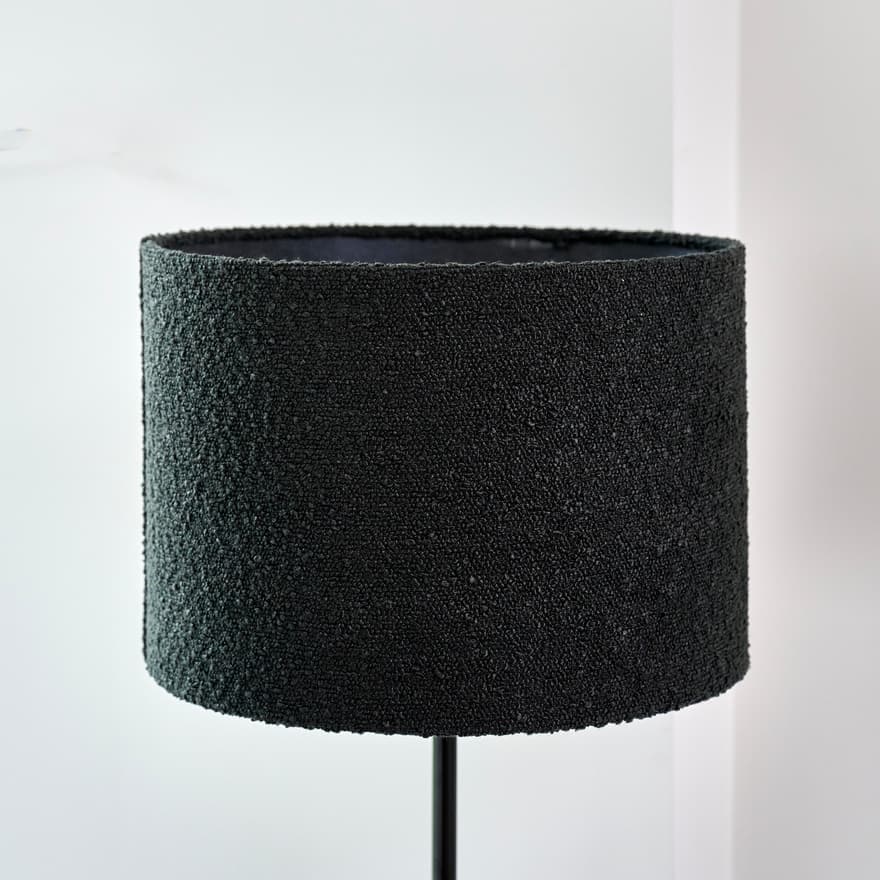 KREPI Black lampshade H 25 cm - Ø 35 cm - best price from Maltashopper.com CS674597