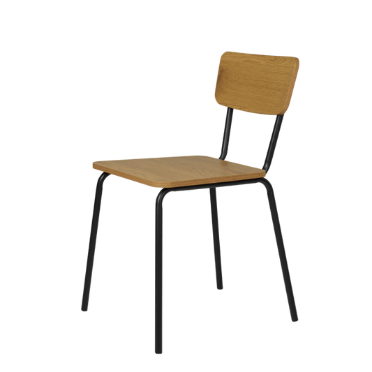 BRODY Natural dining chair, H 75 x W 46,5 x D 52,5 cm