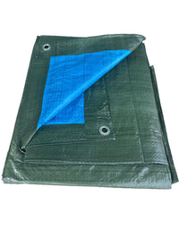PROTECTIVE SHEET WITH EYELETS 6 X 8 M 90 G/SQ M