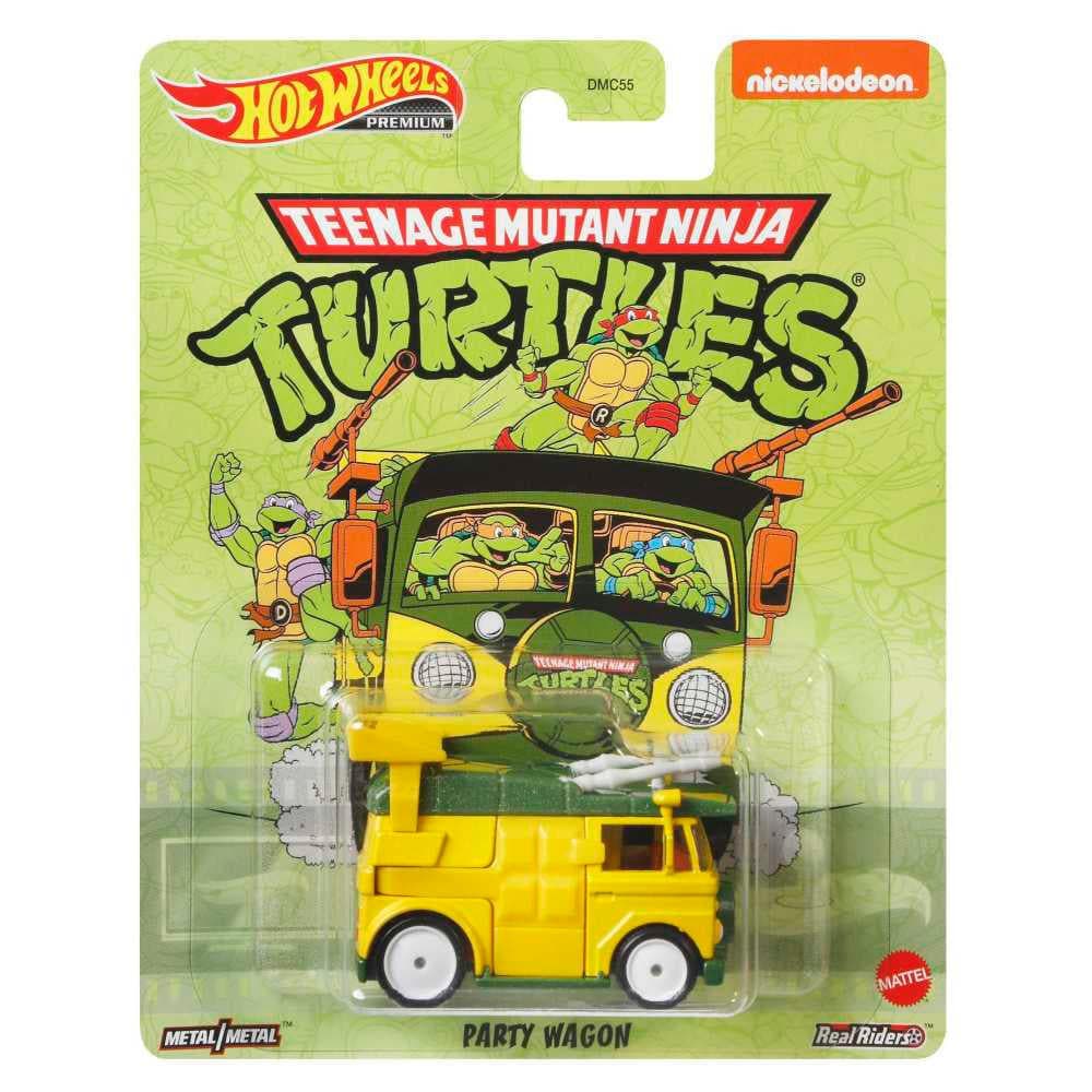 Hot Wheels Entertainment: Tartarughe Ninja, Party Wagon (Tmnt)