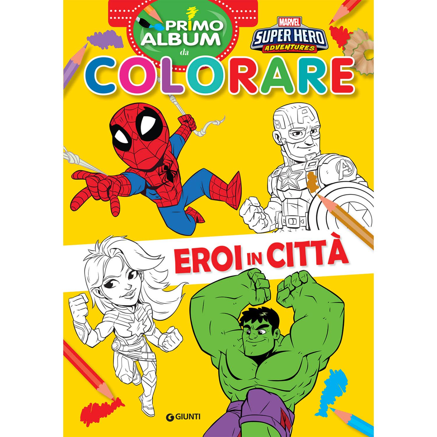 First Marvel Super Hero Adventures coloring book