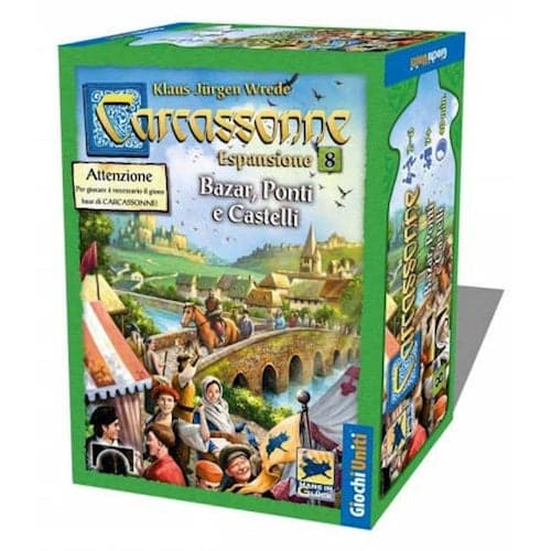 Toys Carcassonne - Expansion: Bazaars, Bridges and Castles