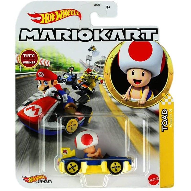 Hot Wheels - Mario Kart: Toad Mach 8