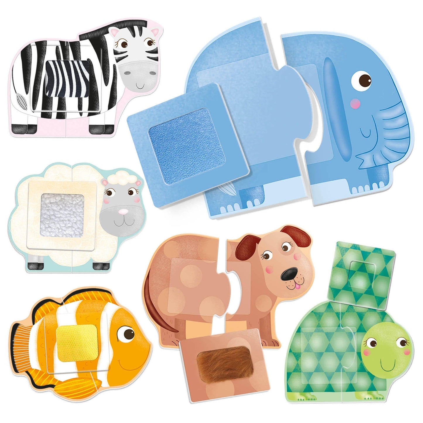 Toys Tactile Animals Montessori