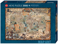 2000 Piece Puzzle - Pirate World