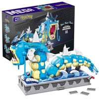 MEGA Pokémon Building Toy - Motion Gyarados With 2186 Pieces, Moving Mouth And Tail