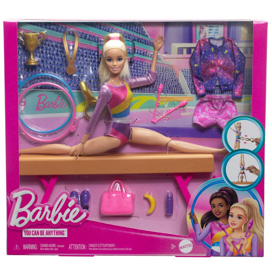 Toys Barbie Gymnast Playset