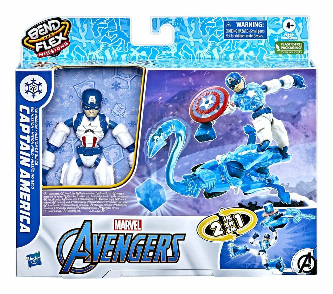 Avengers - Bend and Flex: Captain America Ice Mission