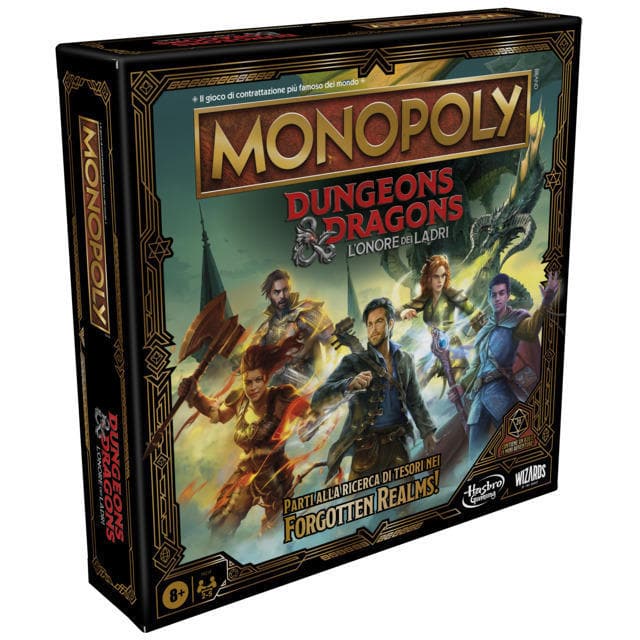 MONOPOLY DUNGEONS AND DRAGONS MOVIE - L'ONORE DEI LADRI