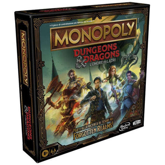 Toys MONOPOLY DUNGEONS AND DRAGONS MOVIE - L'ONORE DEI LADRI