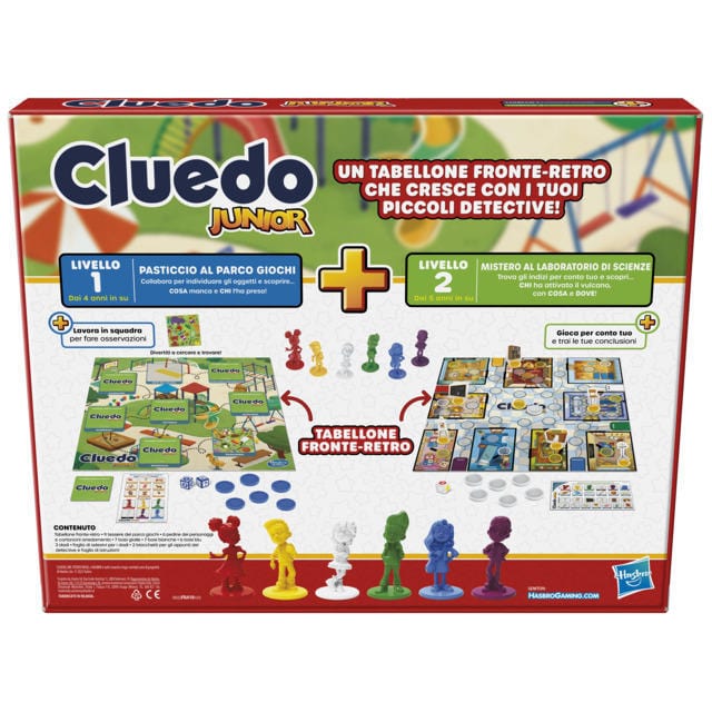 Toys CLUEDO JUNIOR REFRESH (INSERT IN MARCH)