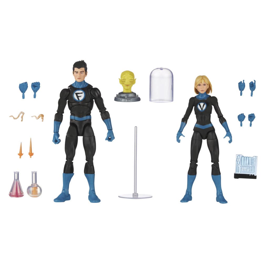 Toys Hasbro Marvel Legends Series, Fantastic Four, Franklin Richards and Valeria Richards