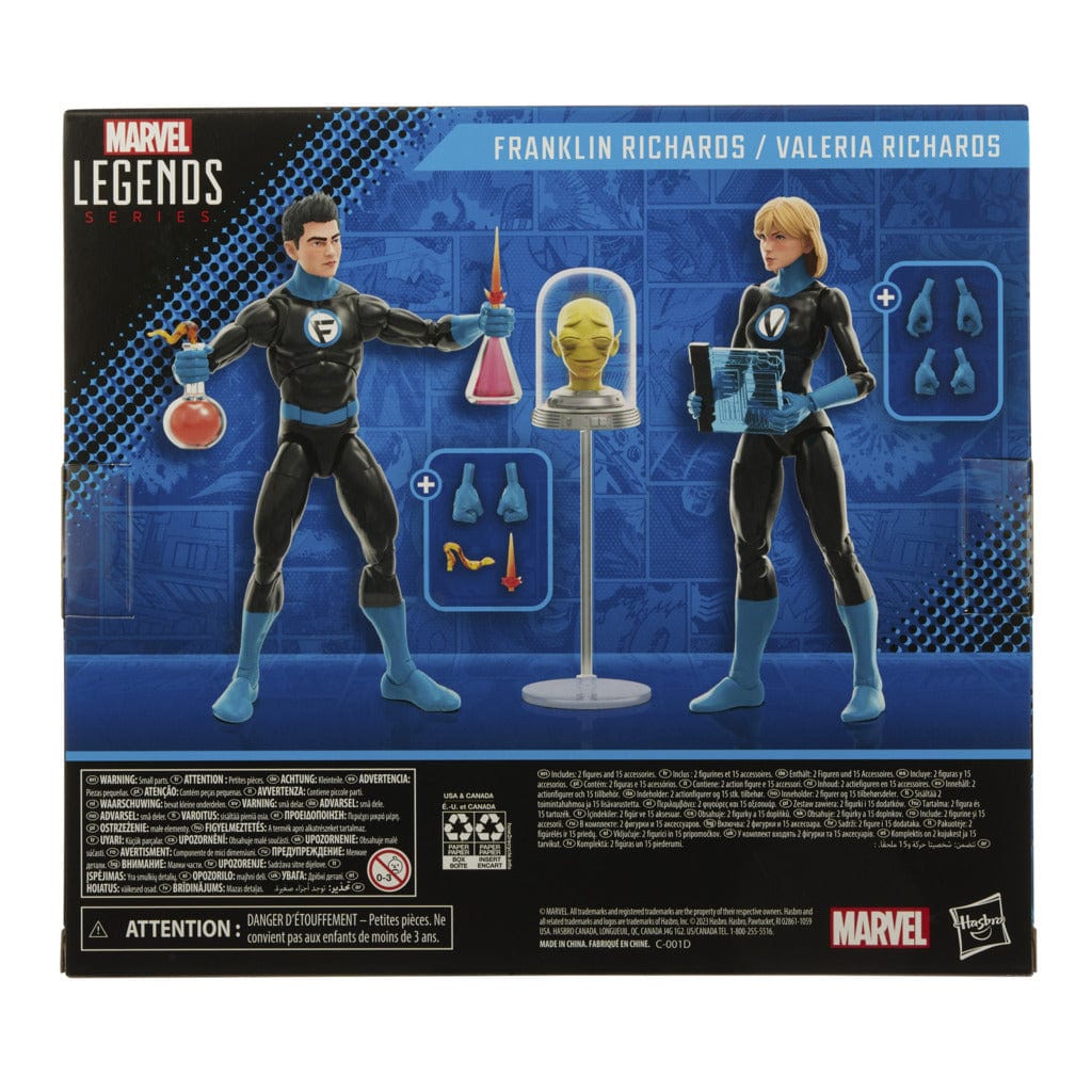 Toys Hasbro Marvel Legends Series, Fantastic Four, Franklin Richards and Valeria Richards