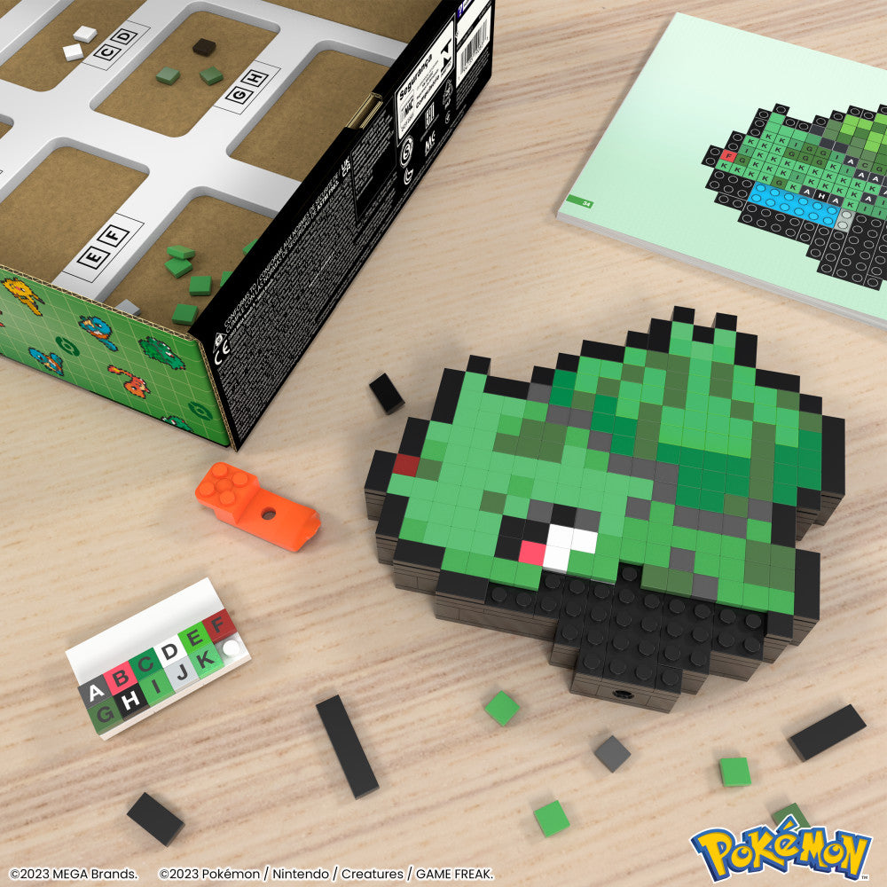 MEGA Pokémon Pixel Art Bulbasaur