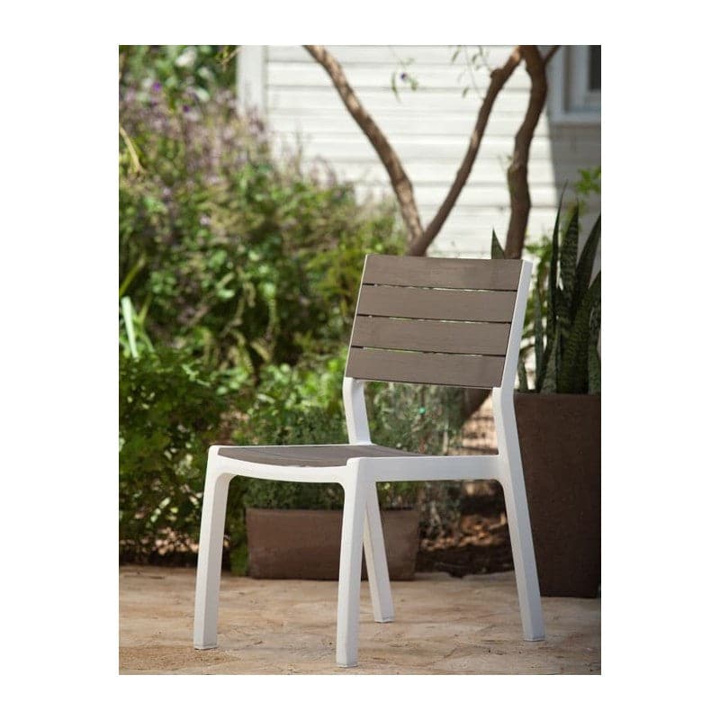 HARMONY KETER STACKABLE CHAIR WOOD-LIKE RESIN 60X47XH86