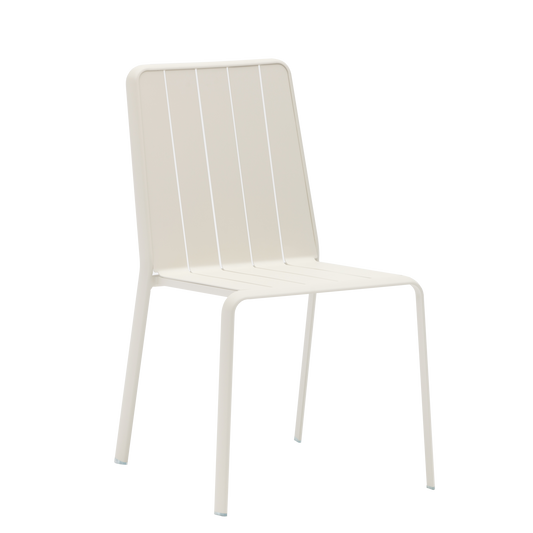 IDAHO ALUMINIUM CHAIR BEIGE 58X52X87CM