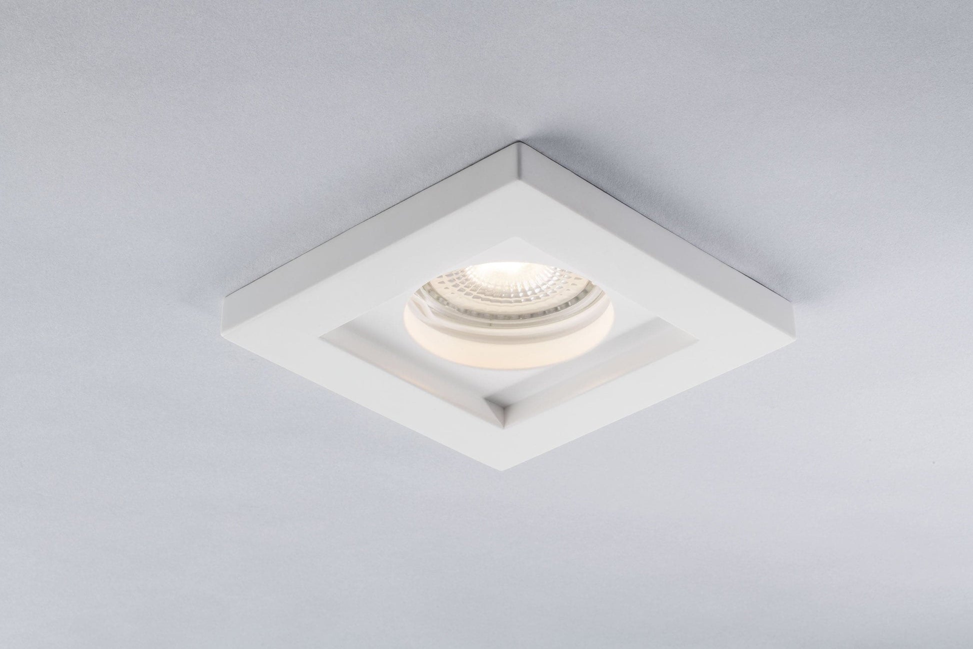 RECESSED SPOTLIGHT PHANTOM PLASTER 7.3X7.3 CM GU10=50W