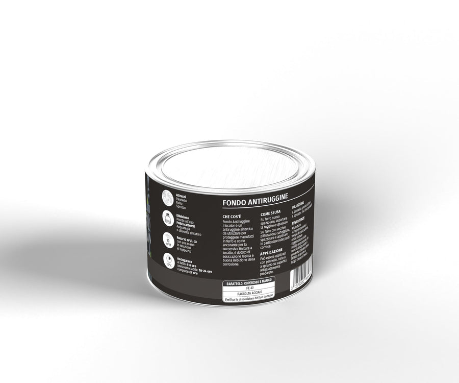Bricocenter IRIS COLOUR GREY SOLVENT-BASED ANTI-RUST PRIMER 500ML