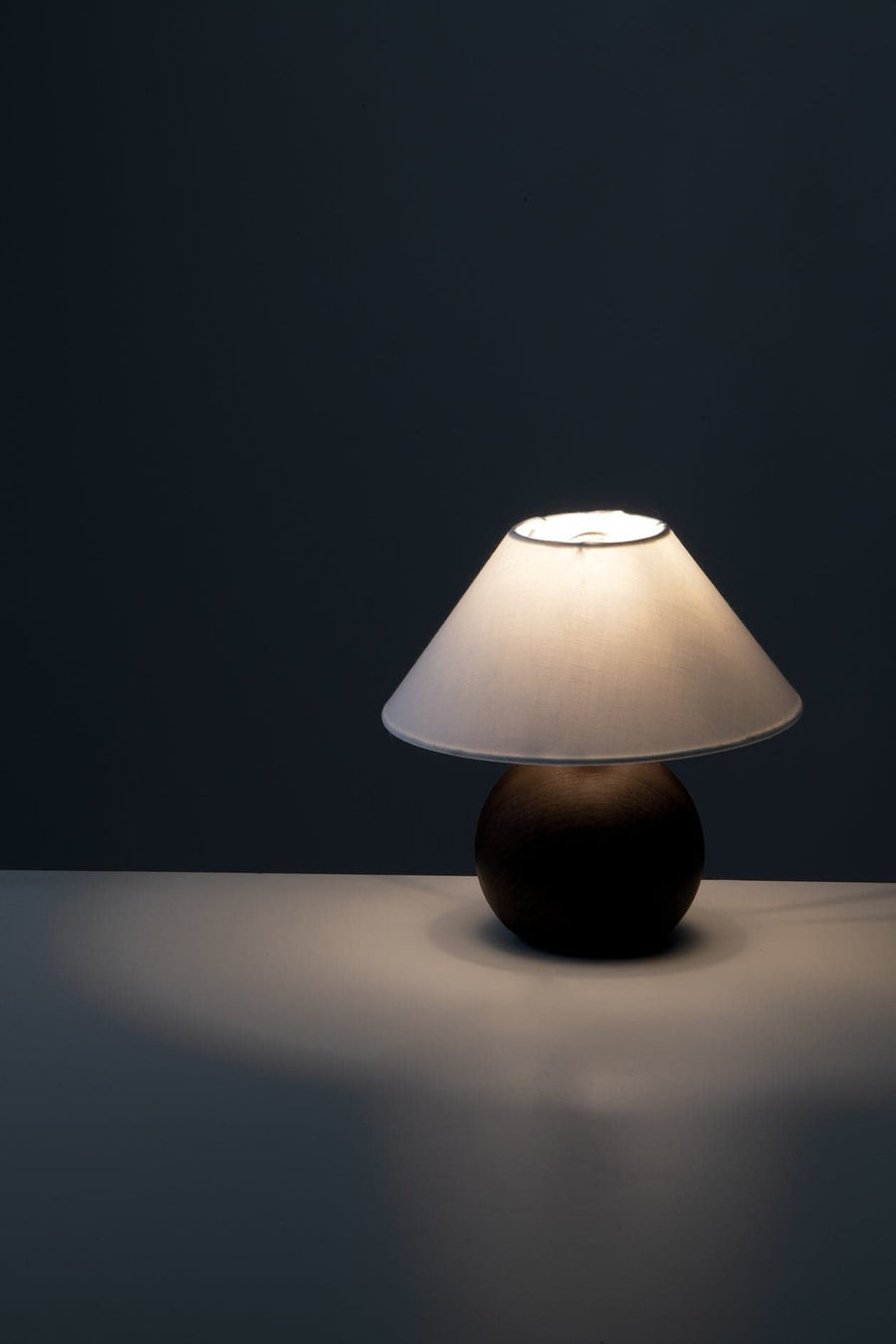 TABLE LAMP OAK H22 E14=40W