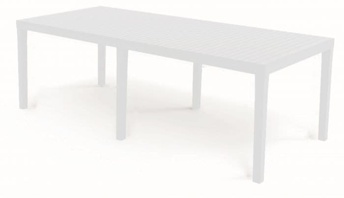 INDO WHITE EXTENDABLE TABLE 220X90X72 CM - best price from Maltashopper.com BR500015006