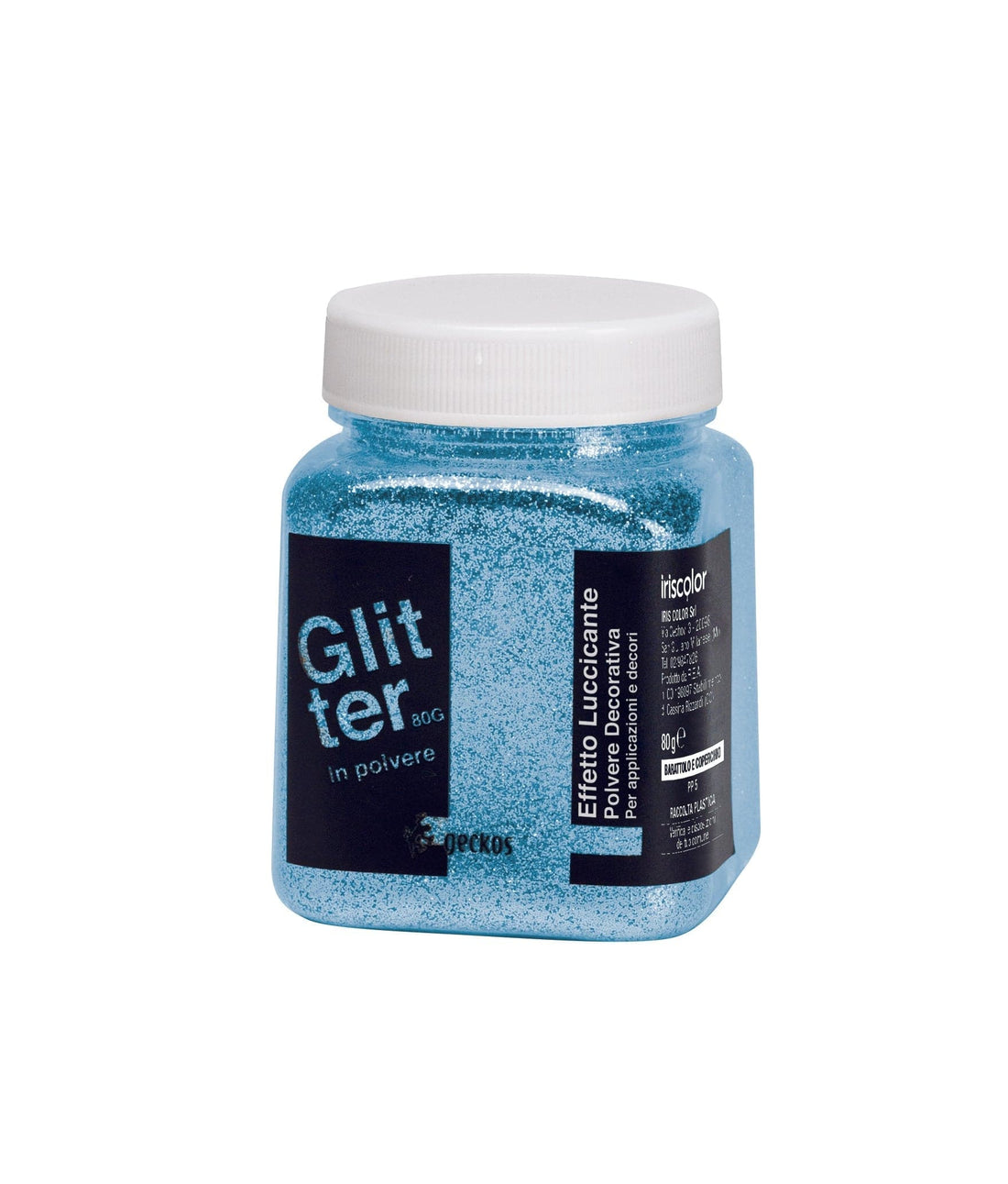 BLUE GLITTER POWDER 80 G - best price from Maltashopper.com BR470001338