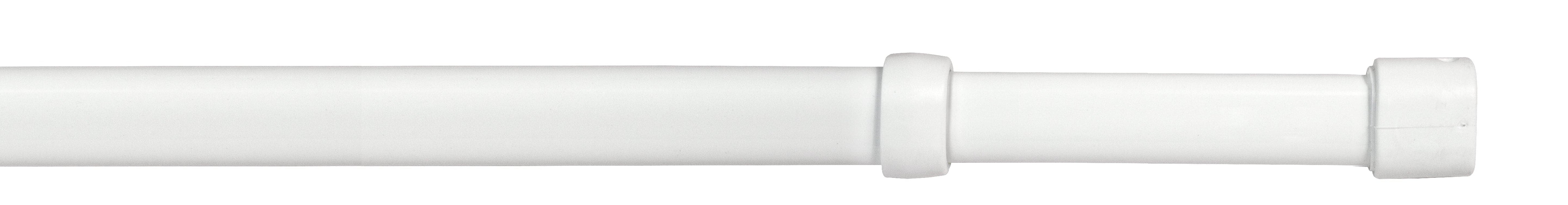 IRIS CURTAIN ROD EXTENDABLE 40/60 WHITE Best Price at