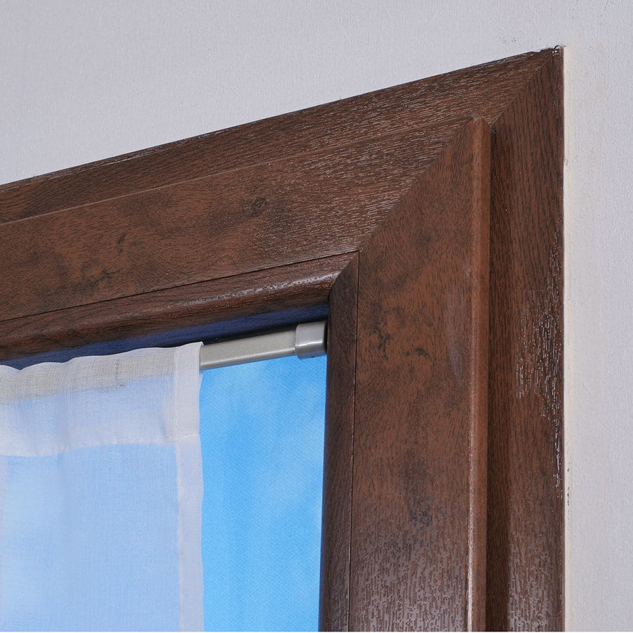 Bricocenter IRIS CURTAIN ROD EXTENDABLE 90/150 NICKEL