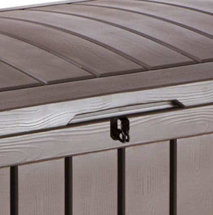 Bricocenter GLENWOOD BAULE BROWN 128X65X61H - 390 Lt