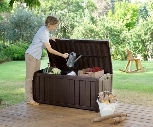 Bricocenter GLENWOOD BAULE BROWN 128X65X61H - 390 Lt