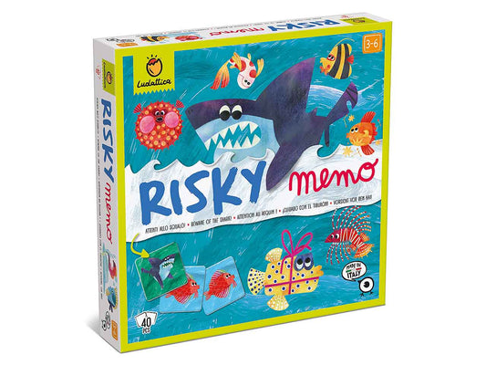 RISKY MEMO - FISH AND SHARK