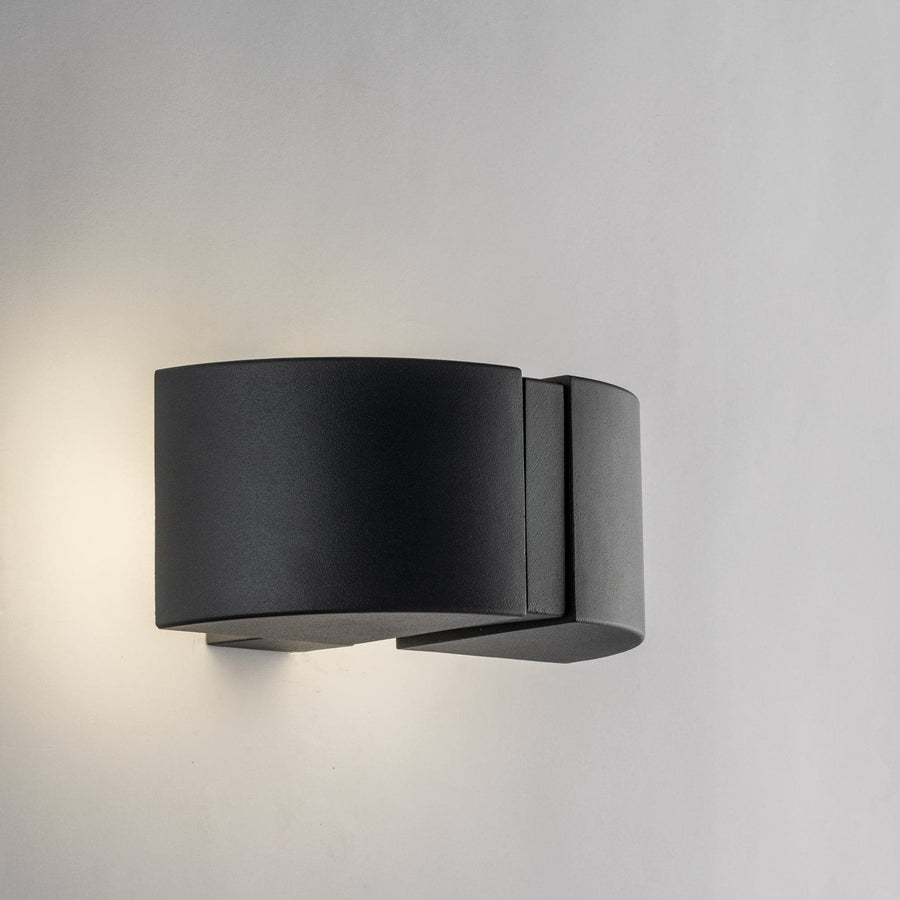 Bricocenter IDEM WALL LIGHT ALUMINIUM GREY 15.3X20.2X9CM LED 8W NATURAL LIGHT IP44