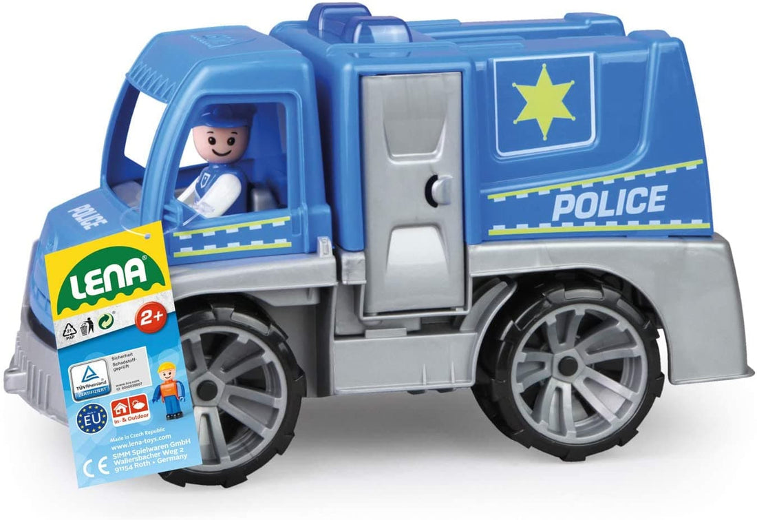 Truxx Line Police Vehicle With Accessories (29cm)