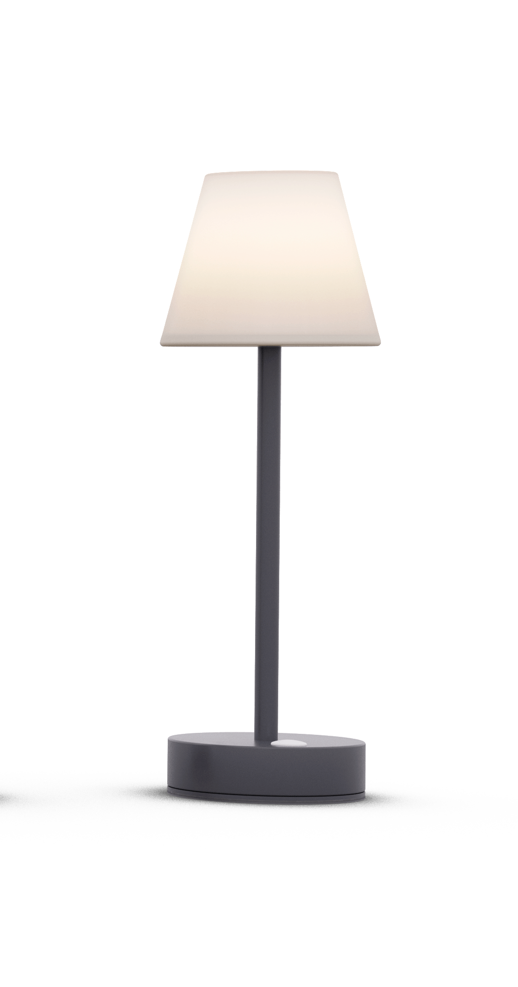 Bricocenter TABLE LAMP LOLA SLIM ANTHRACITE GREY LED 2W WARM LIGHT TOUCH WITH BATTERY