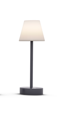 TABLE LAMP LOLA SLIM ANTHRACITE GREY LED 2W WARM LIGHT TOUCH WITH BATTERY