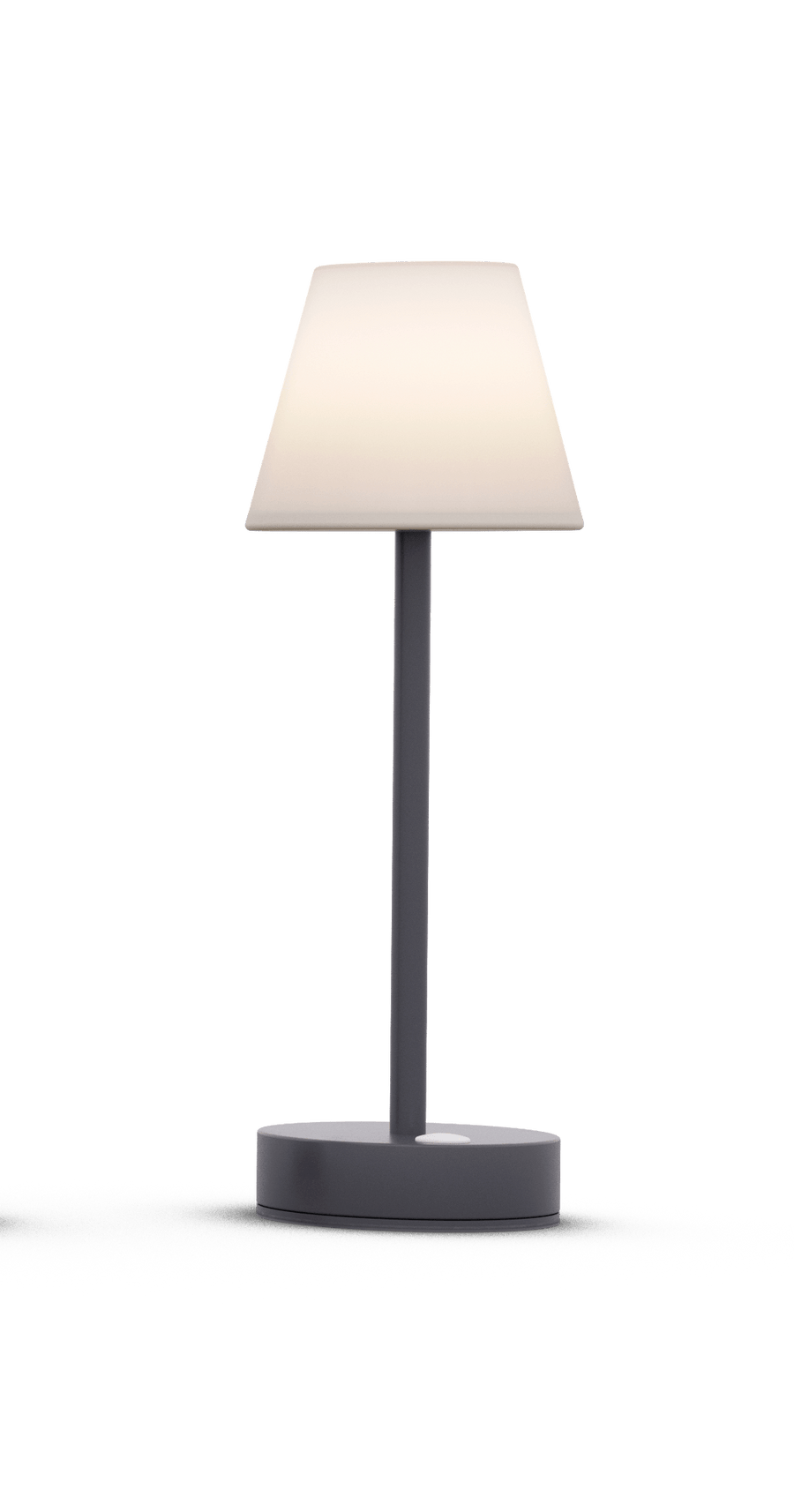 Bricocenter TABLE LAMP LOLA SLIM ANTHRACITE GREY LED 2W WARM LIGHT TOUCH WITH BATTERY