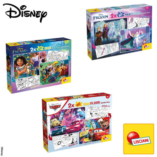 DISNEY PUZZLE DF MAXI FLOOR 2 X 60 ASSORTED