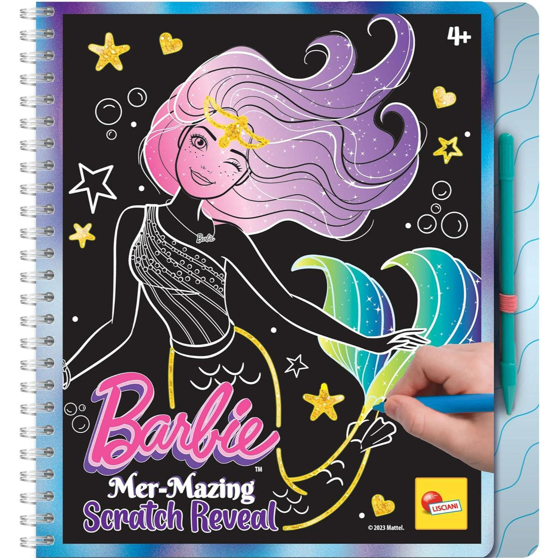 BARBIE SKETCHBOOK MER-MAZING SCRATCH REVEAL