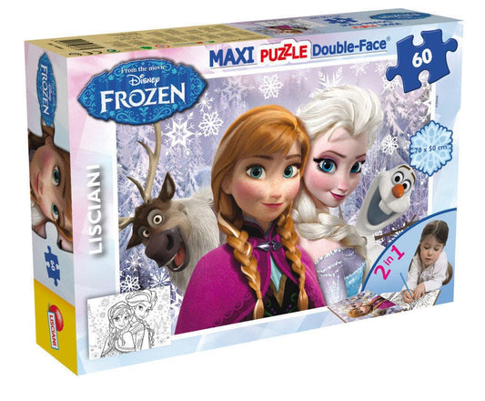 DISNEY PUZZLE DF MAXI FLOOR 60 FROZEN SISTERS FOREVER