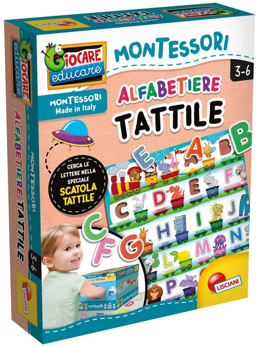 MONTESSORI PLUS TACTILE ALPHABET BOOK