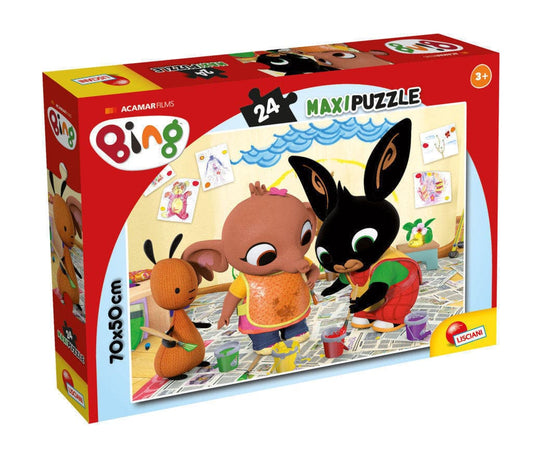 Toys BING PUZZLE MAXIFLOOR 24  -ART ATTACK!