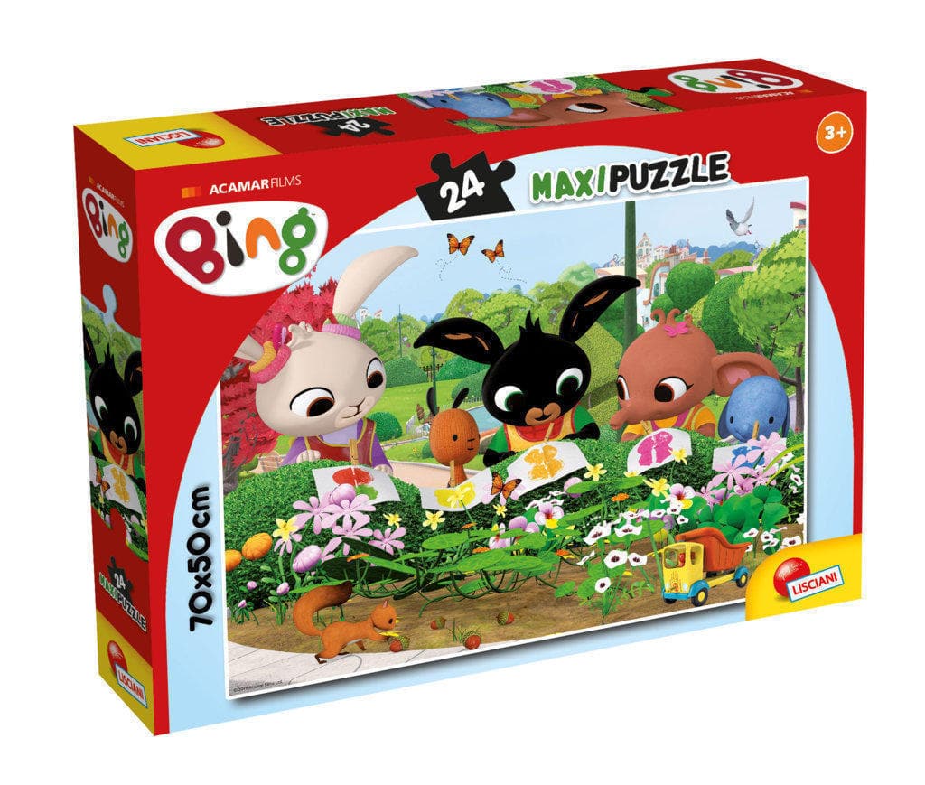 Toys BING PUZZLE MAXIFLOOR 24 - OBSERVE NATURE!