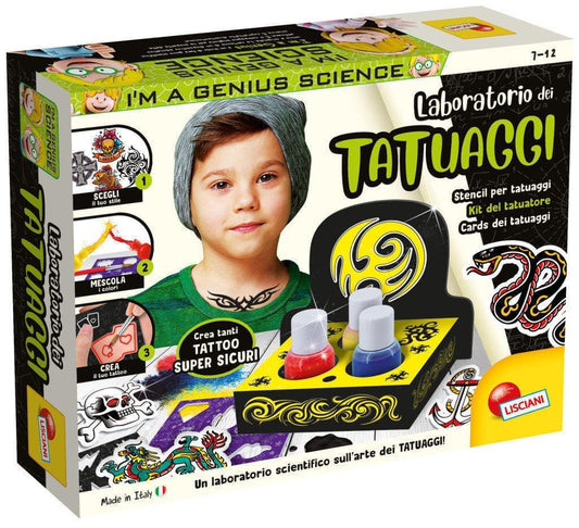 Toys I&#39M A GENIUS LABORATORY THE TATTOO FACTORY