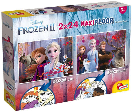 DISNEY PUZZLE MAXIFLOOR 2 X 24 FROZEN