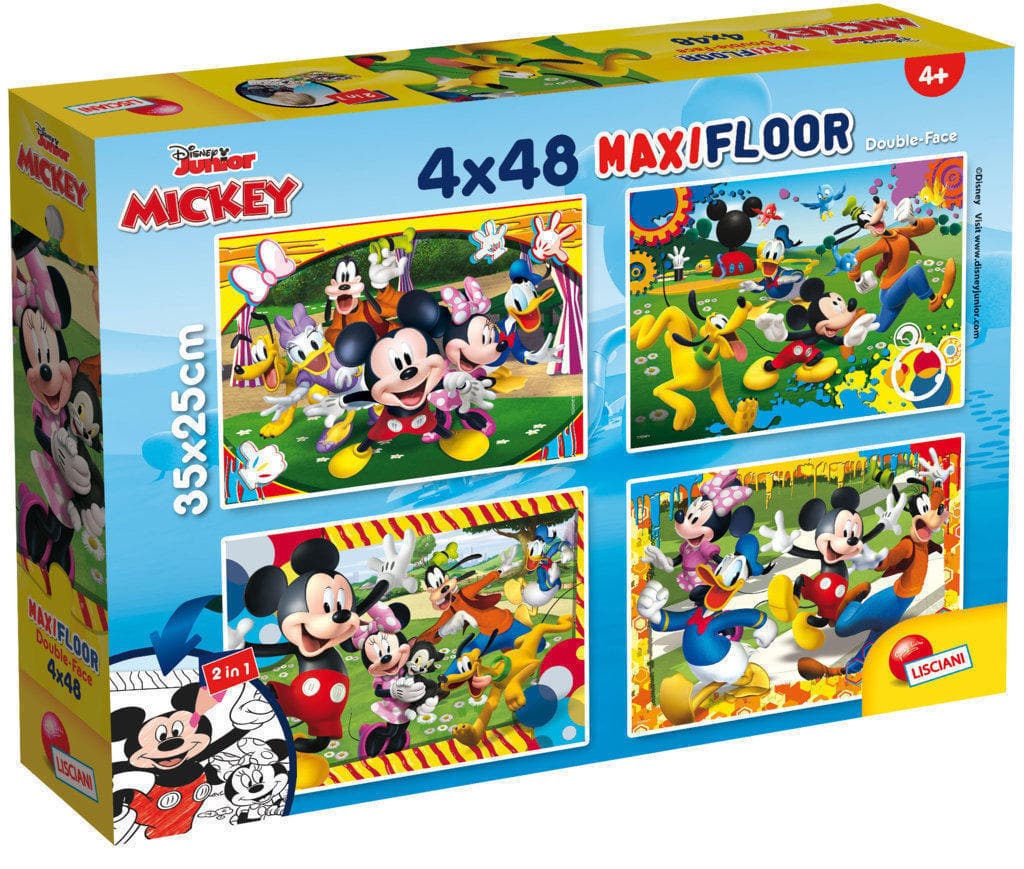 DISNEY PUZZLE MAXIFLOOR 4 X 48 MICKEY