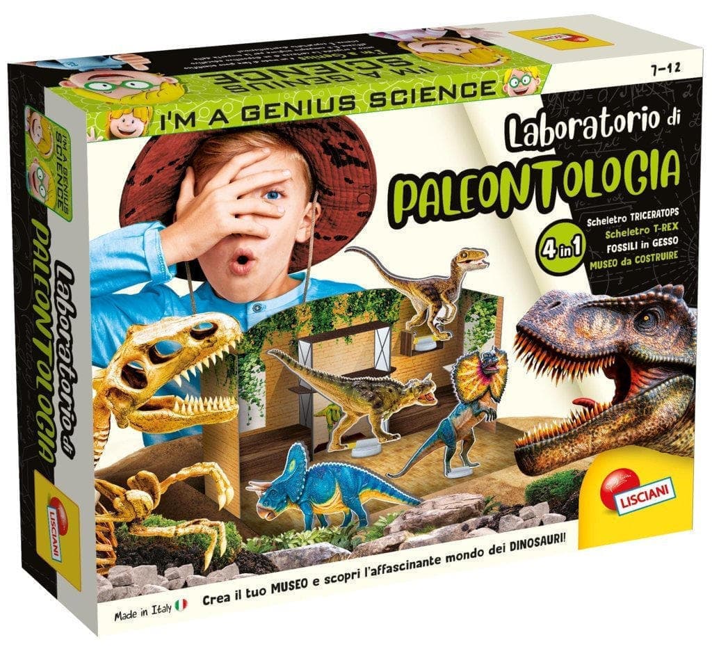 Toys I&#39M A GENIUS PALEONTOLOGY LABORATORY