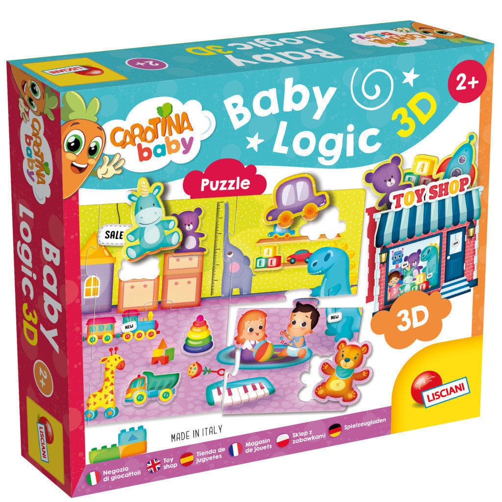 Carrot Baby Logic 3 D Toys