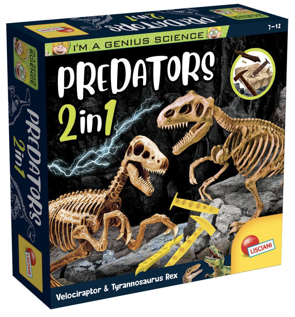 I'M A GENIUS PREDATORS 2 IN 1